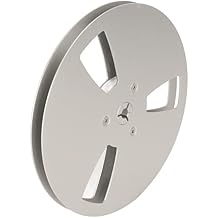 Empty Tape Reel 1/4 7 Inch Universal 3 Holes Tape Reel, Opening Machine Part Opener for Reel to Reel Tape Players Replacement Analog Recording Tape Repair Parts Takeup Reel