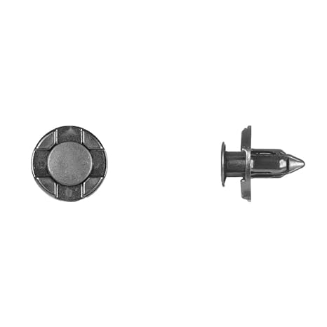 Retainer, Blk Nylon, 8mm, 13mm L, PK15