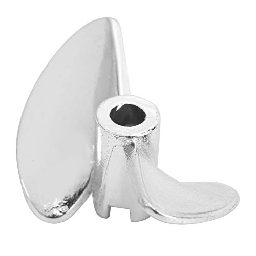 Propeller, Light Weight Easy to Install Aluminium Alloy Propeller for UDI RC Boat for FeiLun FT016 FT007 FT012 FT009 FT011 FT010 FT016 for PC Ship PlayerSilver S