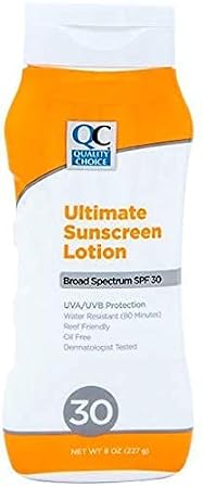 Quality Choice Ultimate Sunscreen SPF 30 Lotion 8 oz