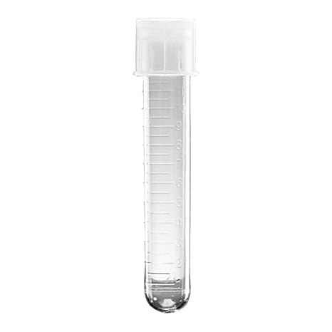 Corning 352008 Falcon 5mL Round Bottom Polystyrene Test Tube, Without Cap, 12x75mm, Nonsterile (Case of 1000)
