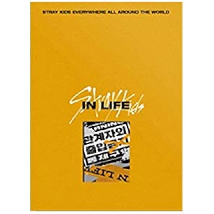 Stray Kids in Life IN The 1st Album Repackage Standard B Version Incl. Pre-Order Benefits : Poster Folded, Mini Photobook, Seller Gift : Random Acrylic Photocard Set