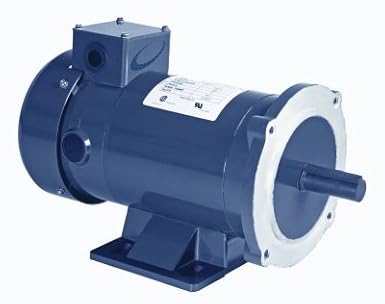 Hallmark Industries MD0507A DC Motor, 3/4 hp, 1800 RPM, 90VDC, 56C, TEFC, with Foot