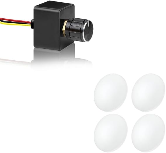 6A Dimmer Switch & Ceiling Light 4pcs