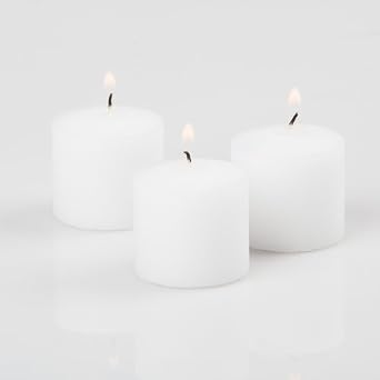 Richland Votive Candles White Citronella Scented 10 Hour Burn Set of 144