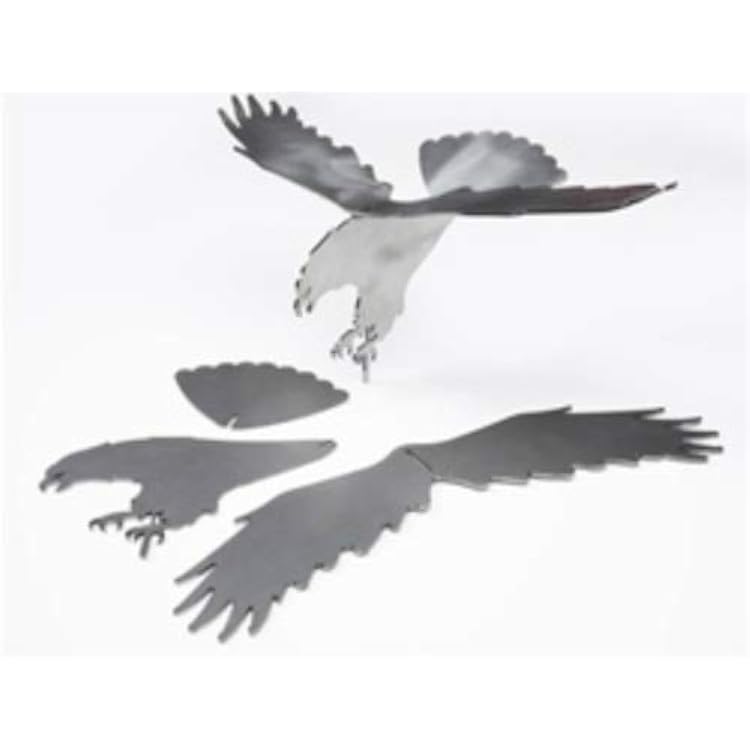 Eagle Welding Project Kit with Pre-Cut Steel Metal Plates for Skill Advancement  with an Easy-to-Follow Guide Template
