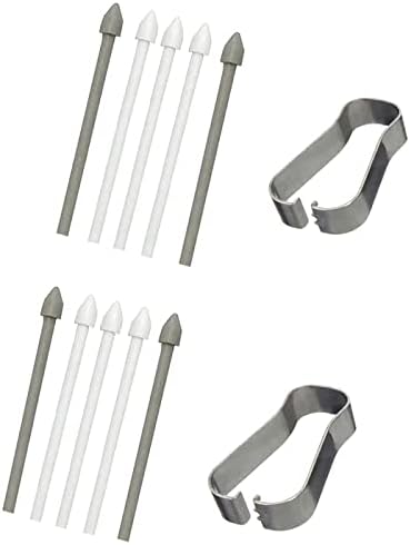 Ubrokeifixit Galaxy Tab S7 11.0 Touch Stylus S Pen Replacement TipsNibs for Samsung Galaxy Tab S7 11.0 T870 T875 T876B Wi-FiLTE5G S7-Tips-White2pcs