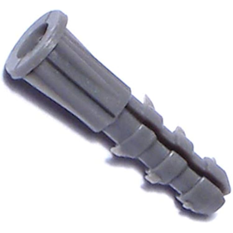 014973304577 Ribbed Plastic Anchors, 6-8 x 78, Piece-100