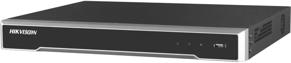 Enterprise Ultra Series】 DS-7608NI-M28P H.265 8 Channel PoE 8K 32MP Network Video Recorder NVR, Plug & Play, Compatible with Hikvision IP Cameras, Hard Drive Not Included, Support Firmware Upgrade