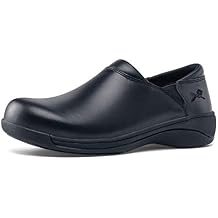 MOZO Women's Forza Food Service Shoe, Black, 9.5 B US