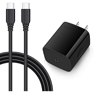 USB C Power Adapter,20W PD Box Charger6FT C to C Charger Cable