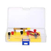 Science Science Box Electronics Discovery Kit Physics Kit Science Kit Basic Small Light Bulbs Connected in Series Lights Up(Yellow)