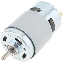 775 DC Motor 24V 6000-12000RPM High-Speed Large Torque Motor for DIY Toys Micro Machine Small Drill Replacement Parts(10000 RPM)