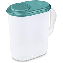 Sterilite 1-Gallon Pitcher w/Blue Lid