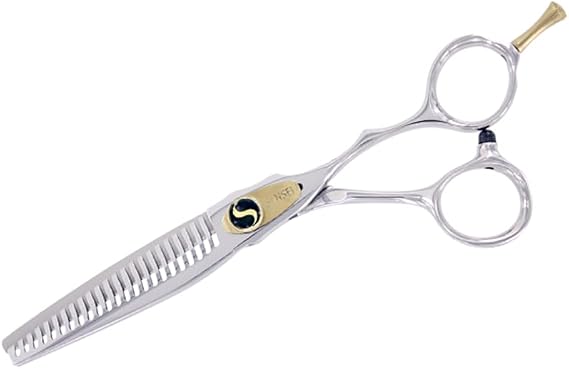 Sensei Shears Gsc 6"Golden Crane 23Tooth No Line Blending Leaf Spring Shear