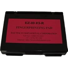 Fingerprint Pad for roll fingerprinting (RED)