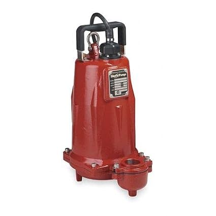 Submersible Effluent Pump,2 HP,15A