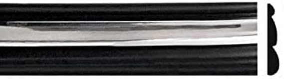 Automotive Authority LLC Black Chrome Side Body Trim Molding Replacement for 1992-1996 F150, F250, F350, Bronco - 2" Wide (Full Roll - 24 ft)