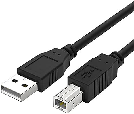 Printer USB Cable 10 Feet Compatible with Brother MFC-J491DW, MFC-J497DW,MFC-J460DW,MFCJ450DW,MFC-J5845DW,MFC-J5330DW,MFC-J805DW,MFC-J870DW USB Printer Cable