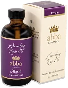 Abba Christian Products Myrrh Anointing Oil (4 oz) 1 pk