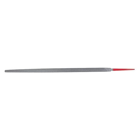 73428500 Hand File, American Pattern, Double Cut, Square, Medium, 6" Length, 1/4" Width, Thickness