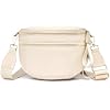 Myhozee Crossbody Bags for Women Nylon Fanny Packs Cross Body Bag for Woman Belt Bum Bags Sling Bag Crossbody Purses for Women Mom Purse Fashion Waist Packs