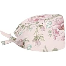 Adjustable Working Cap Breathable Unisex Women Men Elastic Bandage Tie Back Hats Scrub Nursing Doctor Surgeon Cap