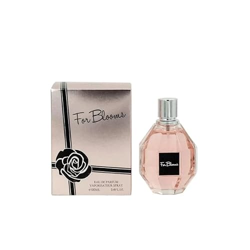 For Blooms Eau de Parfum Spray, 3.4 FL OZ, 100ml, Rose Fragrance