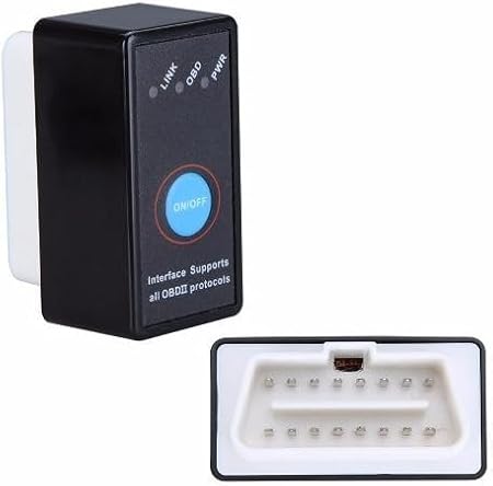 OBD2 ELM327 Diagnostic Switch Controllable Bluetooth Bluetooth Ver2.1 OBDII Mini Scan Tool for Android & PC V2.1