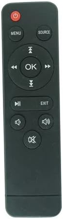 HCDZ Replacement Remote Control for Wimius W2 S27 Mini Portable Projector