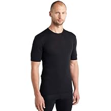 Icebreaker Merino Mens Standard 175 Everyday Short Sleeve Thermal Cold Weather Base Layer Crew T-Shirt