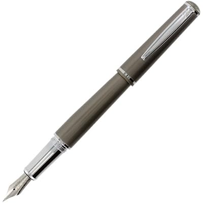 Fission Pewter - German Fine Nib Fountain Pen