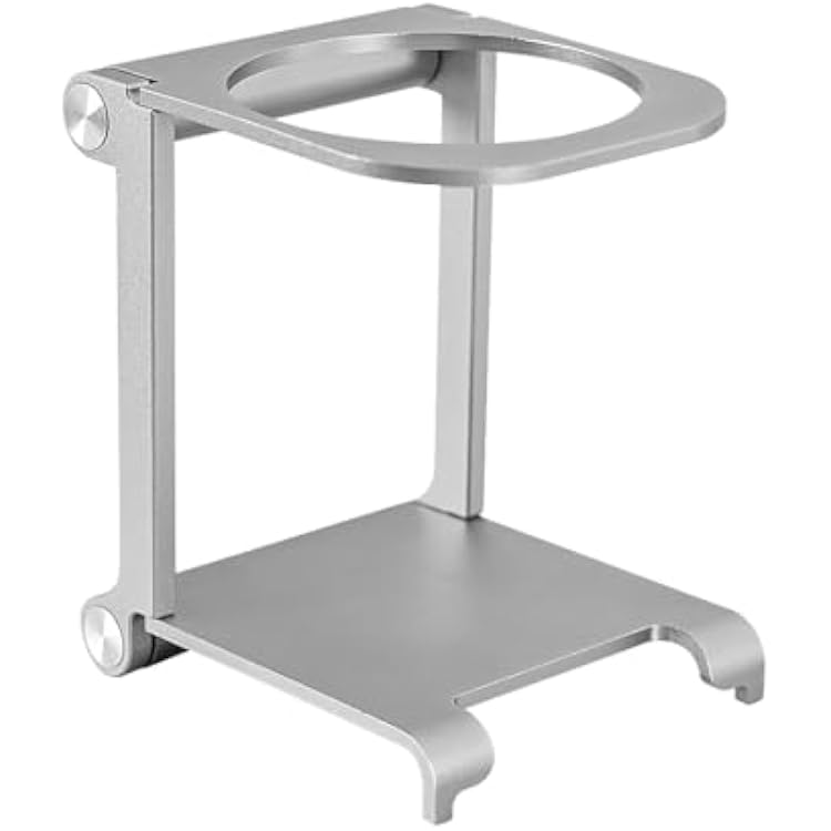 Pour Over Coffee Dripper Stand - Travel and Camping Gadgets Foldable Aluminum Coffee Dripper Station Rack for Portable Hand Press Espresso Coffee Maker