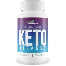 Keto Cleanse - Natural Full Body Cleanse with Probiotics - Aid Gut Cleanse to Support Improved Digestion, Regularity, Bloating Relief - Detox Cleanse for Men & Women - Promote Energy & Immune Health