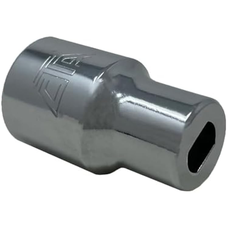 CTA Tools A430 Double-D Shock Stem Socket: 38 Drive Strut Nut Holding Socket, For GM X & J Body Applications, Also Services Select Ford Turbo & Exhaust Stud Installations