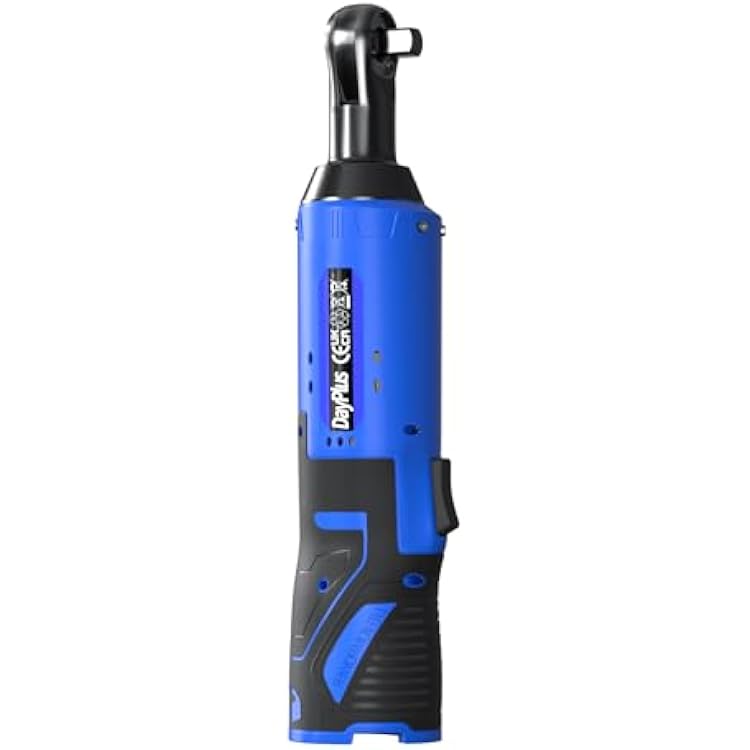 AUTOFU 12V Power Ratchet Wrench Tool Ratchet Nut Wrench 38, Variable Speed Trigger, LED Work Light, ForwardReverse FunctionOnly Body, without Battery and Charger