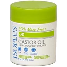Isoplus Castor Oil Hair And Scalp Conditioner 5.25 Oz (Pack of 3)