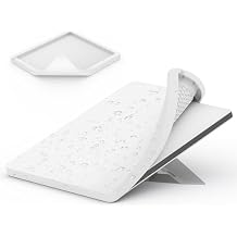 Starlink Mini Case Protective Cover for Starlink Mini Accessories Dish Antenna Liquid Silicone Protector Waterproof for Outdoor Travel Camping Portable All-Round Protection White
