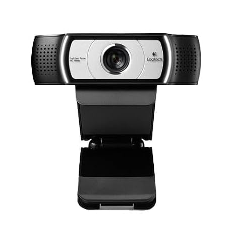 CRESTRON CCS-CAM-USB-F-100 0.95 in Depth, 1.14 in Height, 1080 HD, 3.70 in Width, 90 Degree Diagonal Field of View, C930E, LOGITECH Webcam