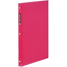 Maruman F481B-08 Loose Leaf Binder, A4, Septocular Rule, 30 Holes, Pink