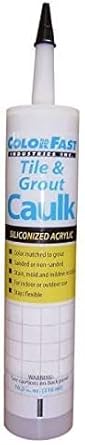 Colorfast Siliconized-Acrylic Caulking - Sanded Mapei Colors - 10.3 fl oz (Truffle #115)