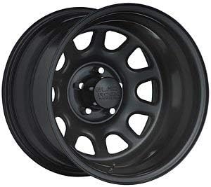Black Rock D Widow 15x8 Black Wheel/Rim 5x5.5 with a -19mm Offset and a 108.71 Hub Bore. Partnumber 942585537