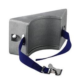 Airgas Single Cylinder Wall Bracket for 7" and 9" Diameter Cylinders with Recessed Mounting Holes and 54" Strap (2 Pack)
