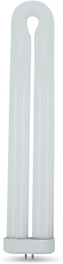 40 Watt Bug Zapper Bug Bulb Ultraviolet Replacement Bulb for Flowtron BK-80D - Wall Sconce Replacement Bulb for Flowtron BF 150 - G10Q-4 Square 4 Pin Base T8 U Shape Bulb - 12.5 Inch L X 2.5 Inch W
