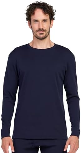 LAPASA Men 100% Merino Wool Shirt Base Layer Lightweight Midweight Thermal Top Long Sleeve Hunting Undershirt Warm Long John