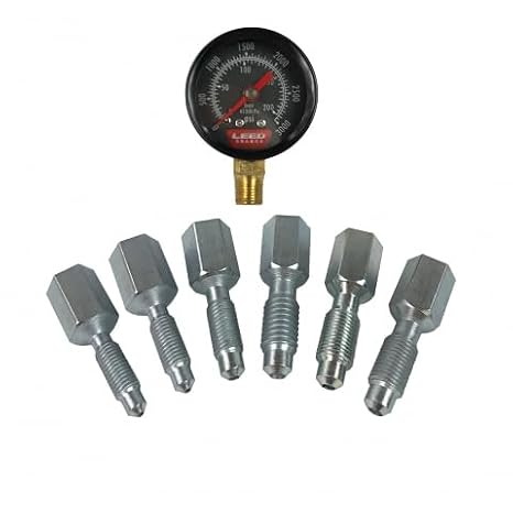 Pressure Gauge Kit for Brakes by Leed Brakes