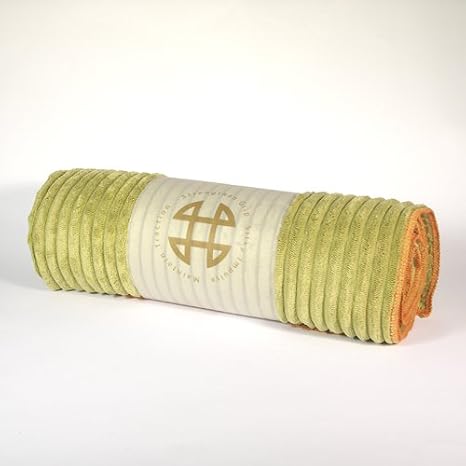 Prestige Skidproof Yoga Mat Towel, Earth Moss (Sage)