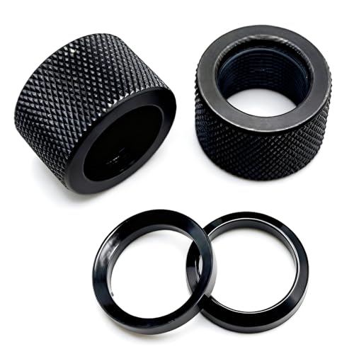 Thread Protector 58  24 for .308 LR308, with Crush Washer, Steel, 2 Pack