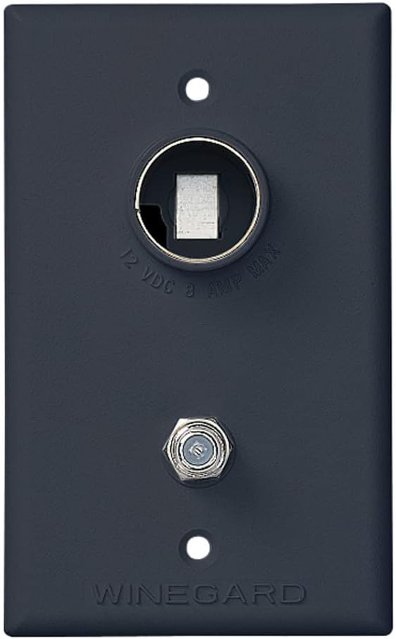Winegard Company TG-7331 Tv Outlet/Receptacle Brown