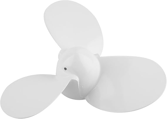 7 1/4 5A 3 Blades Tooth Spine Aluminum Motor Propeller Outboard Boat Motors Marine Propeller Compatible with Boat/Yacht Series,Boat,Yacht Spare Parts
